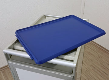 Kunststoff-Tablett - ATLAS - Neu - Blau